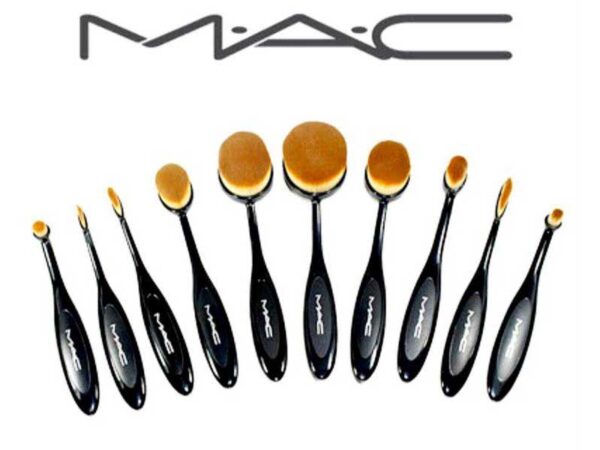 ست براش مک | ست براش آرایشی MAC | ست براش ارزان مک | ست براش 10 تکه MAC | بهترین ست براش MAC | ست براش آرایشی مک | آرایش سرا .