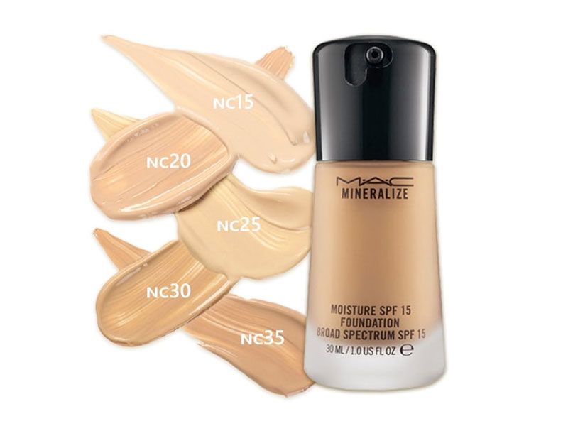 mac mineralize foundation nc25