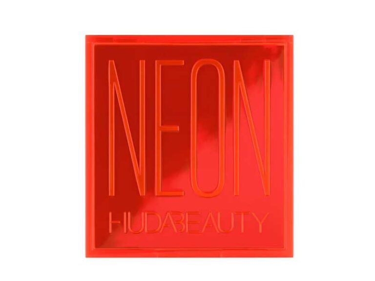 هایلایتر تکی هدی بیوتی نارنجی | هایلایتر نئونی هدی بیوتی | هایلایتر شاین هدی بیوتی | هایلایتر صورت هدی بیوتی | هایلایتر huda beauty Neon |