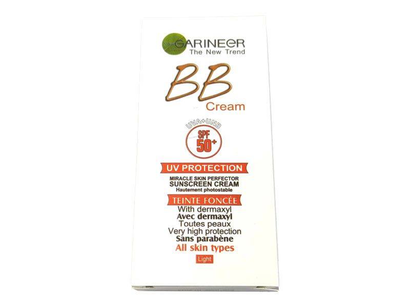 garnier bb cream spf 50