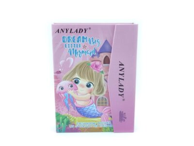 پالت چند کاره آرایشی انی لیدی Dream Big Little mermaid دارای 20 رنگ سایه چشم و دو رنگ رژگونه و 4 رنگ رژلب و دو رنگ سایه چشم شاین می باشد.