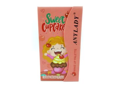 سایه کیفی انی لیدی یک پالت چند کاره آرایشی انی لیدی Sweet Cupcake میباشد. پالت آرایشی شامل هایلایتر و رژگونه و رژلب و سایه چشم و سایه ابرو می باشد.