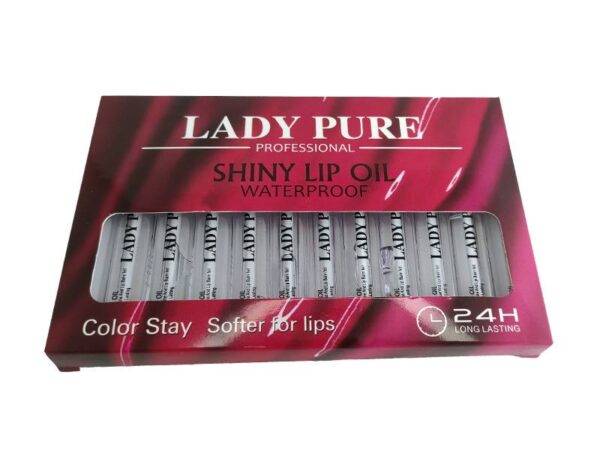 خرید و قیمت شاین لب Lady pure یک روغن لب و برق لب لیدی پیور میباشد که دارای ویتامین های A و B میباشد و بعنوان ویتامین لب lady pure نیز مورد استفاده قرار گیرد.